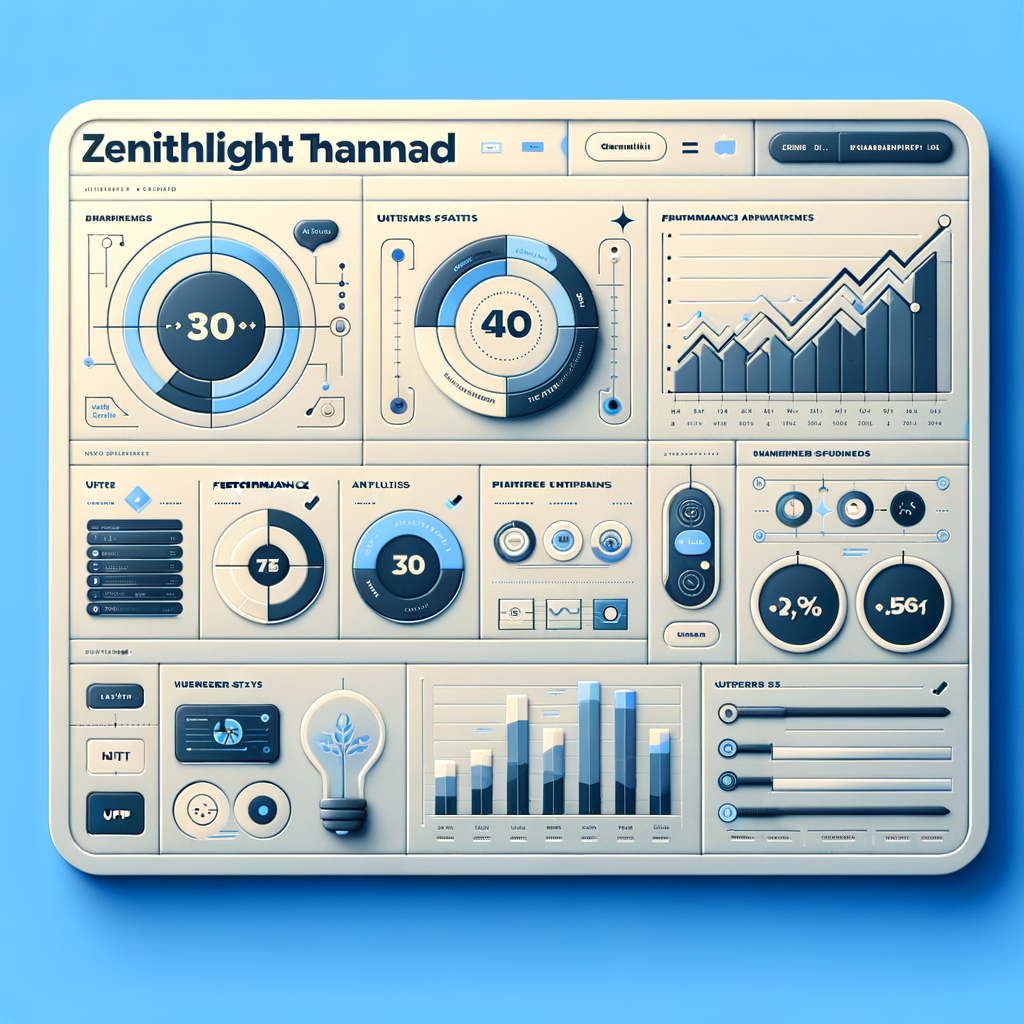 ZenithLight — Minimal & Clean Admin Dashboard Template